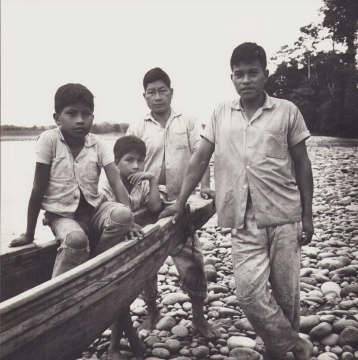 hanna seidel ecuadorian indigenous people 1960s black and white photograph 6117