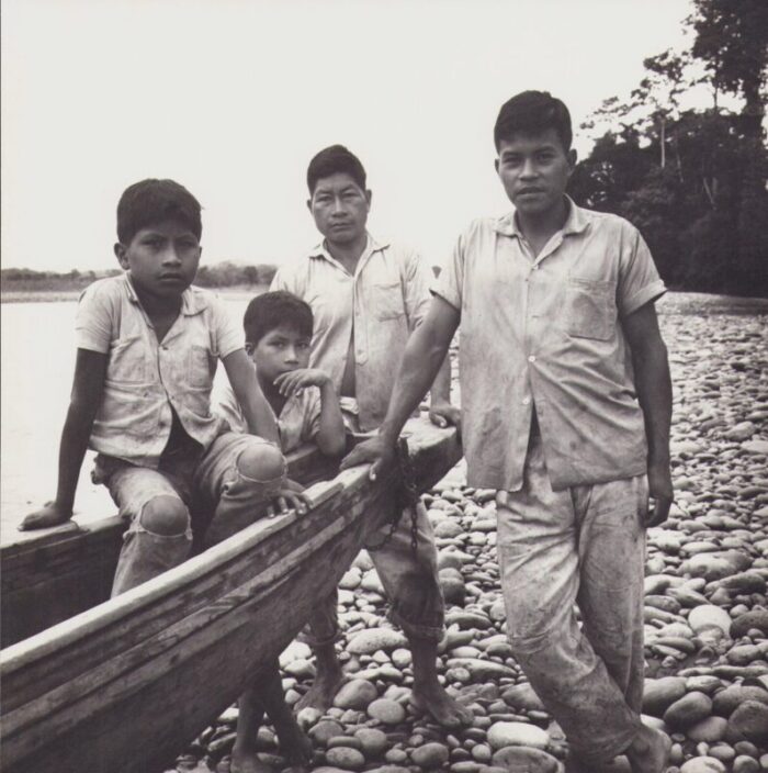 hanna seidel ecuadorian indigenous people 1960s black and white photograph 7002