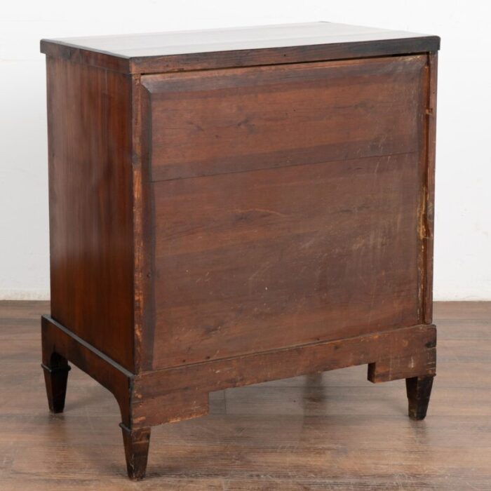 inlaid mahogany empire commode denmark circa 1810 5643