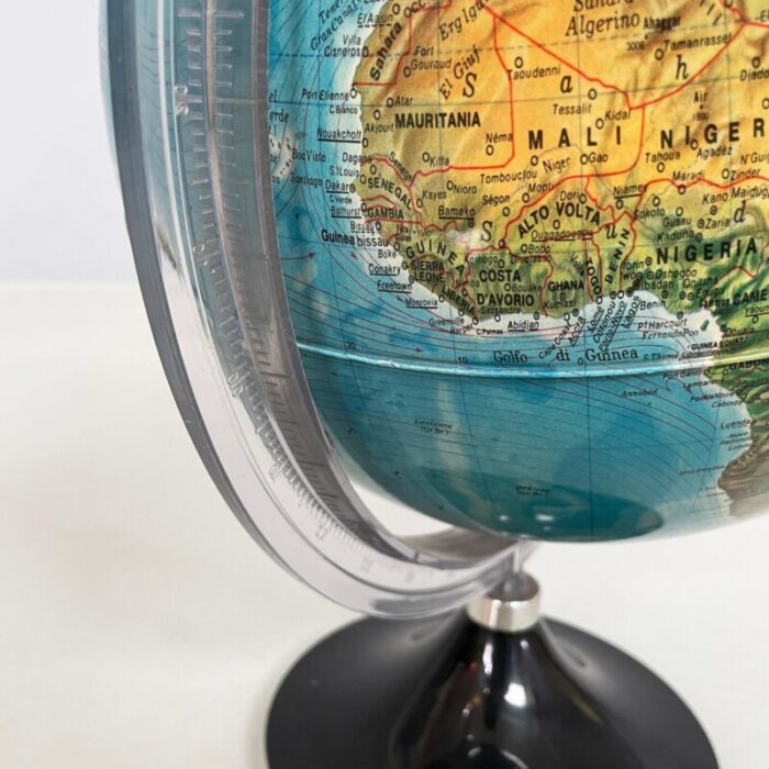 italian modern plastic table globe by technodidattica 2000s 8