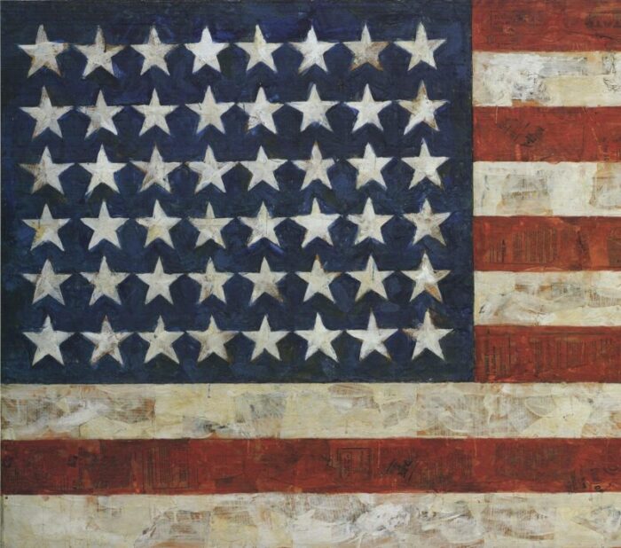 jasper johns flag 1989 8704