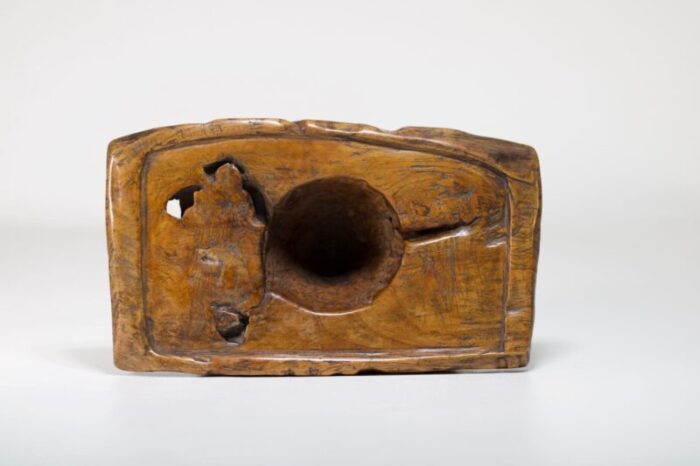 javanese brown wood mortar 5