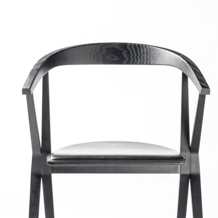 konstantin grcic b chair black leather for bd barcelona 4