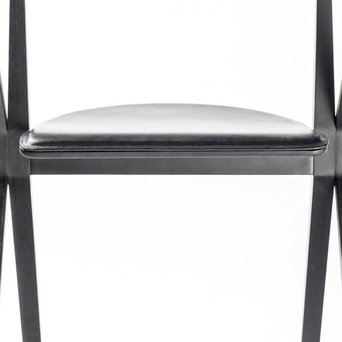 konstantin grcic b chair black leather for bd barcelona 6