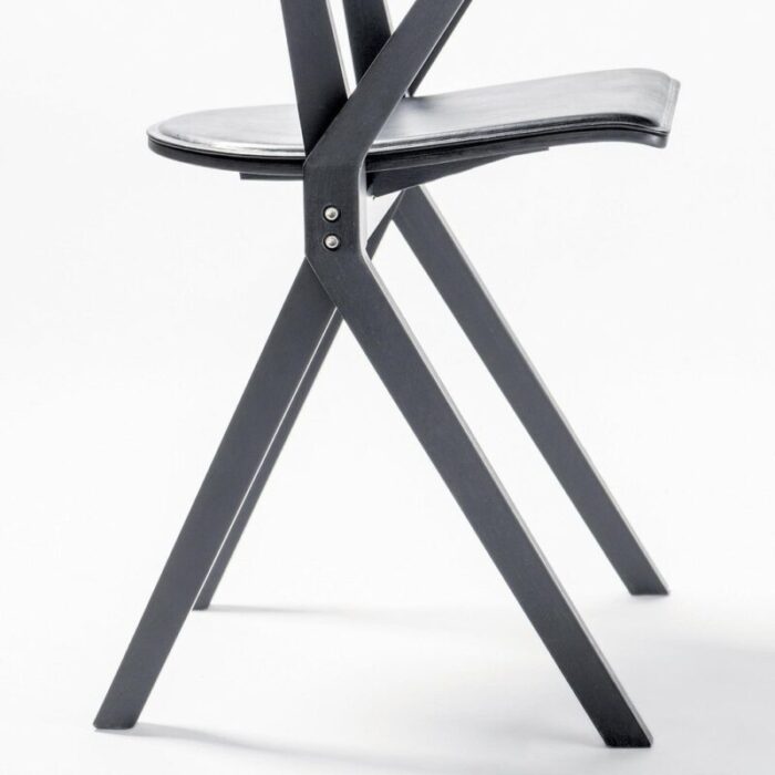 konstantin grcic b chair black leather for bd barcelona 7