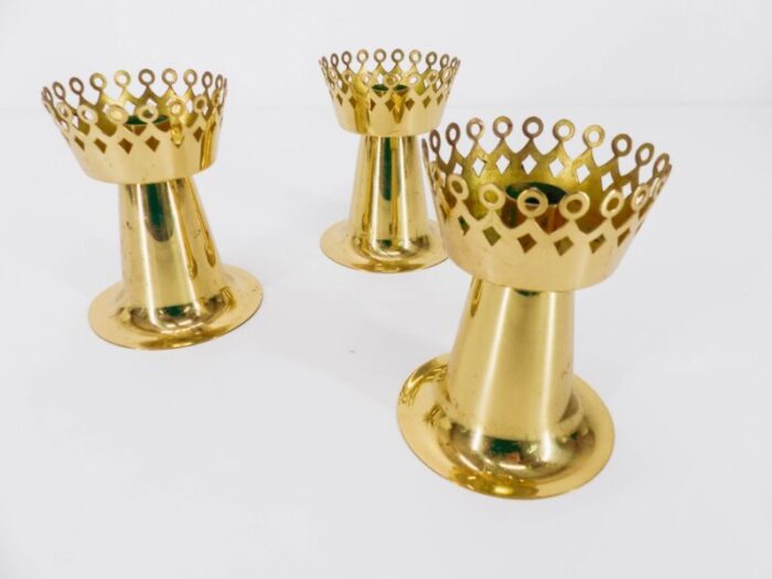 l159 candlesticks by hans agne jakobsson 1960s set of 3 3