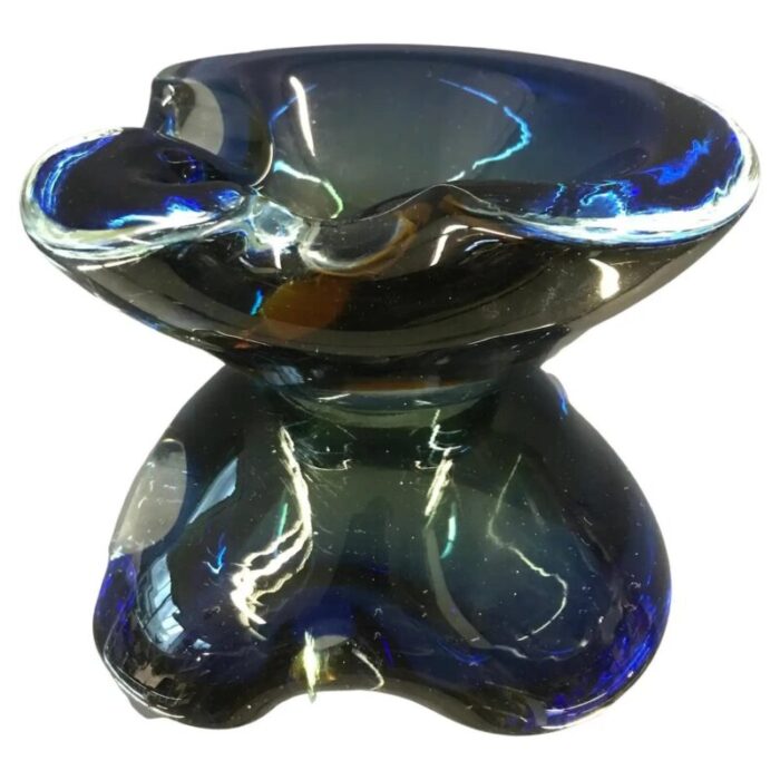 large murano glass ashtray 4