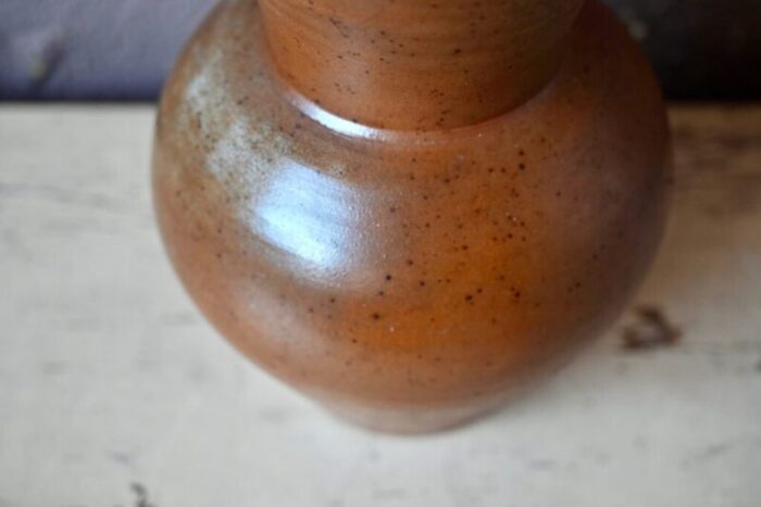 large sandstone vase from puisaye saint amand 1960s 2