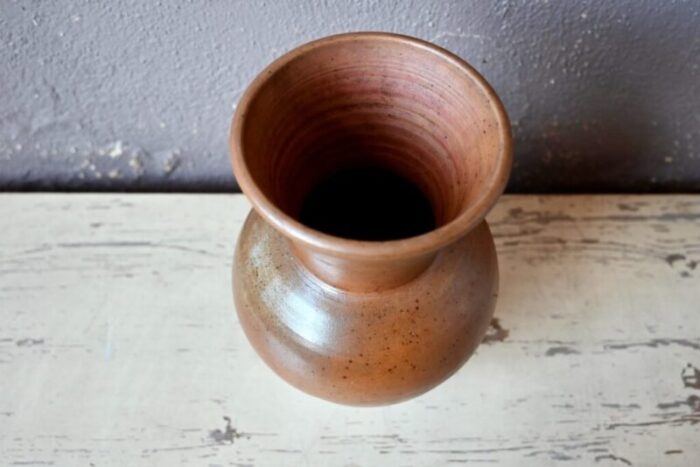 large sandstone vase from puisaye saint amand 1960s 3