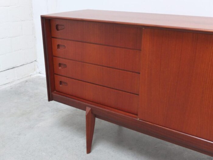 large teak sideboard by oswald vermaercke for v form 1960s 3465