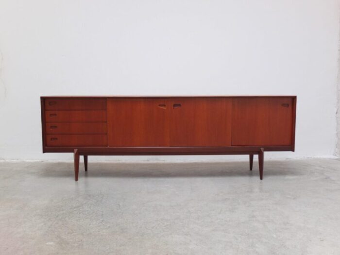 large teak sideboard by oswald vermaercke for v form 1960s 3981