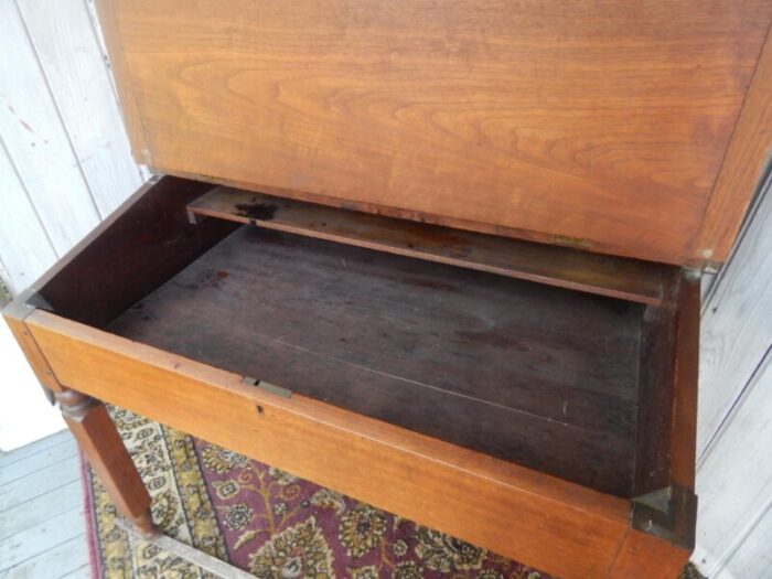 late 19th century tilt top plantation desk 1846