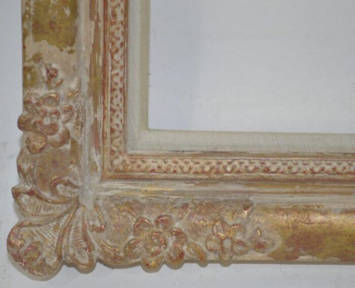 late 20th century louis xiv style carved and gilt painting frame house of heydenryk 7817