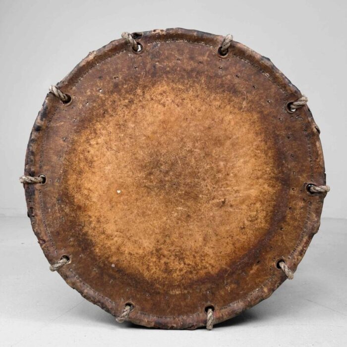 late edo period shimedaiko japanese barrel drum 8