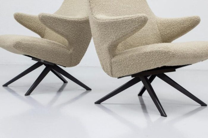 lounge chairs by bengt ruda for nordiska kompaniet 1950s set of 2 7262