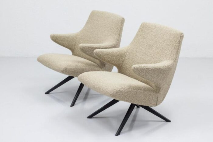 lounge chairs by bengt ruda for nordiska kompaniet 1950s set of 2 7790