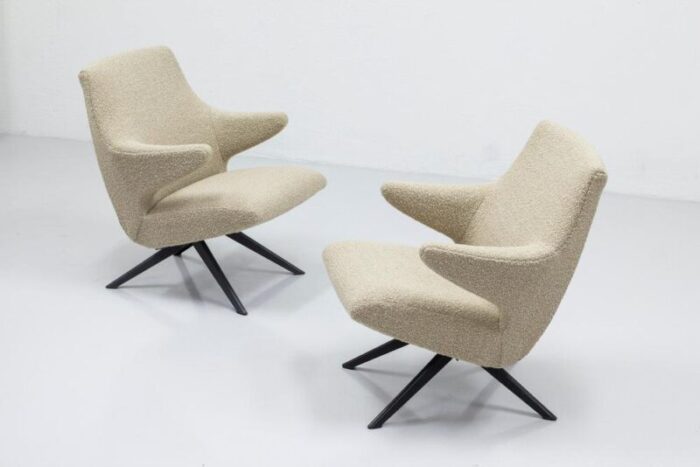 lounge chairs by bengt ruda for nordiska kompaniet 1950s set of 2 9655