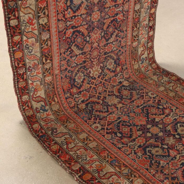 malayer rug in cotton and wool 5