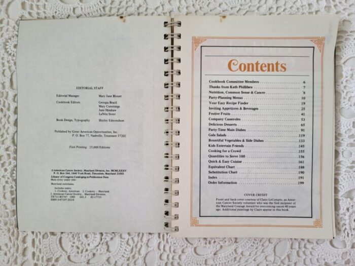 maryland entertains cookbook 1985 5124