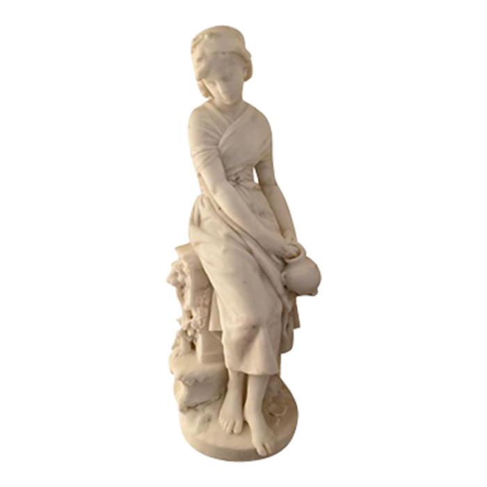 mathurin moreau jeune fille a la cruche marble 1890 4889