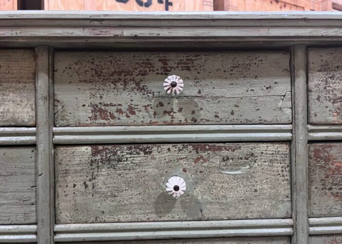 mid 19th century 15 drawer dresser 1634