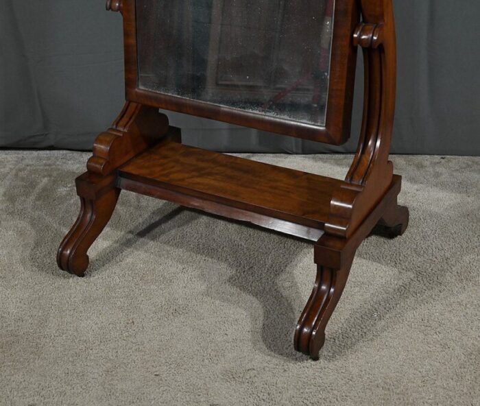 mid 19th century victorian period mahogany psyche england 9