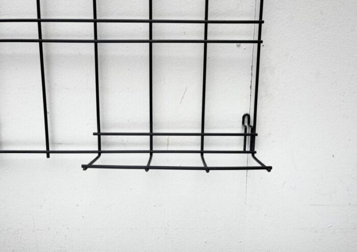 mid century german minimalist string coat rack 1960s 11