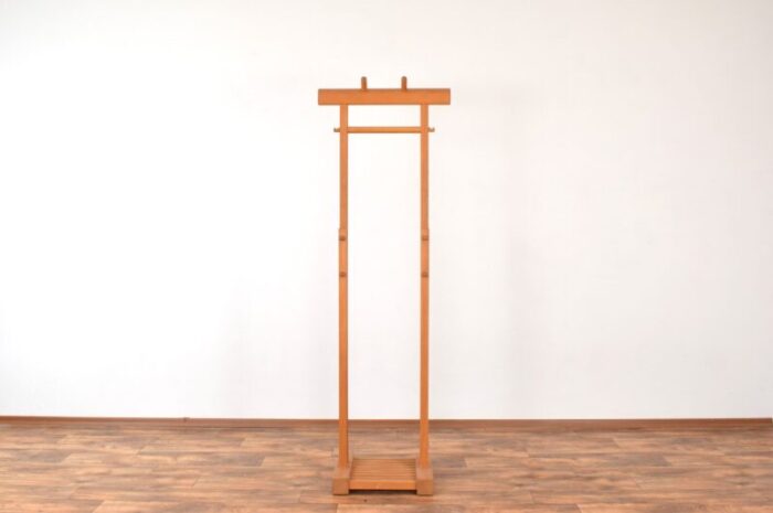 mid century german standing coat rack 1970s 3