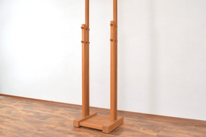 mid century german standing coat rack 1970s 5