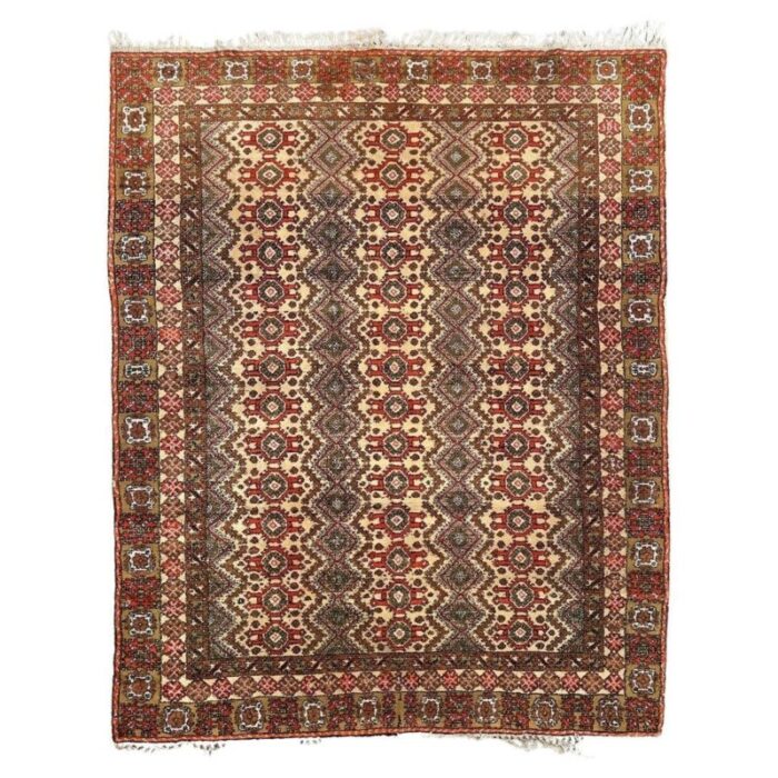 mid century moroccan tribal rug 1950s 1