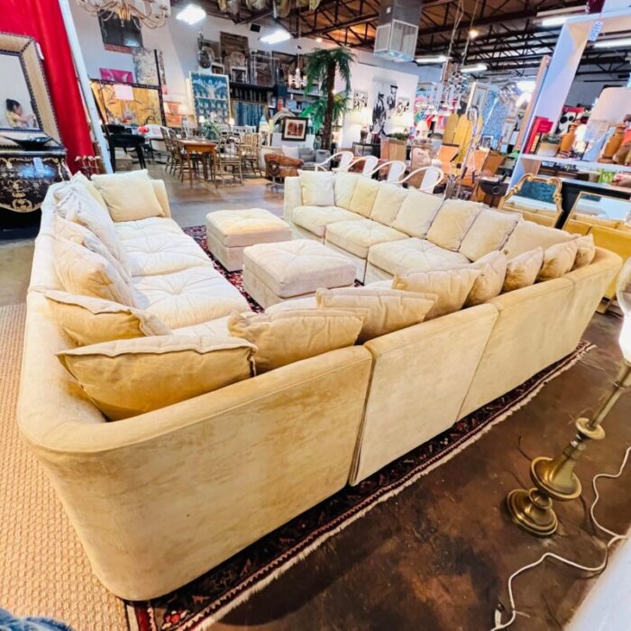 monumental 1970s vintage 12 piece sectional sofa 2862