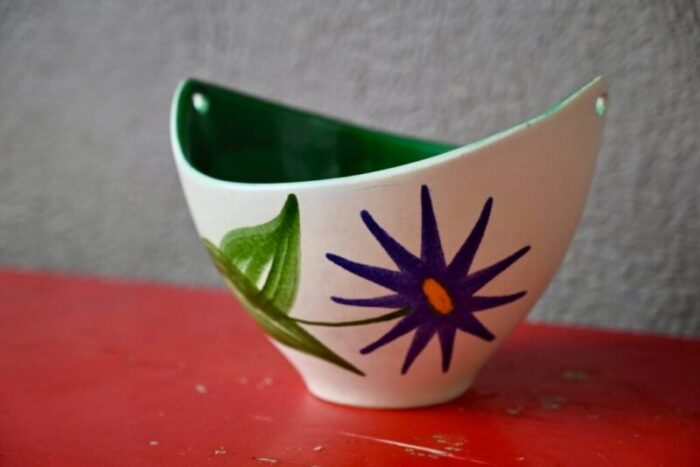 multicolored ceramic cup from elchinger 1950s 3