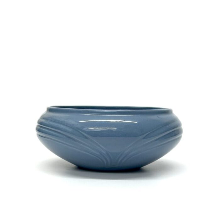 muted blues ceramic planter curation group of 3 1406