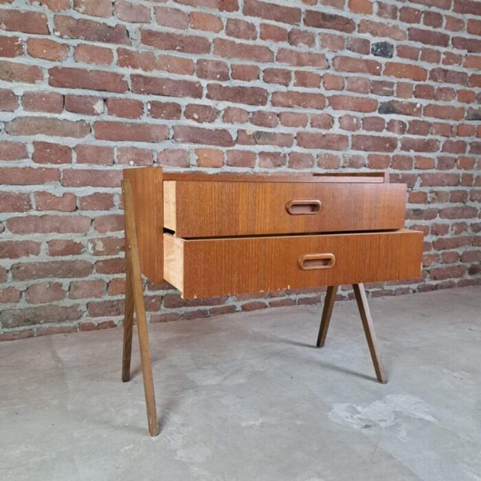 nightstand with drawer denmark 1960s 6320