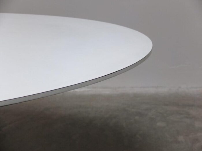 oval pedestal dining table by alfred hendrickx for belform 1960s 2268