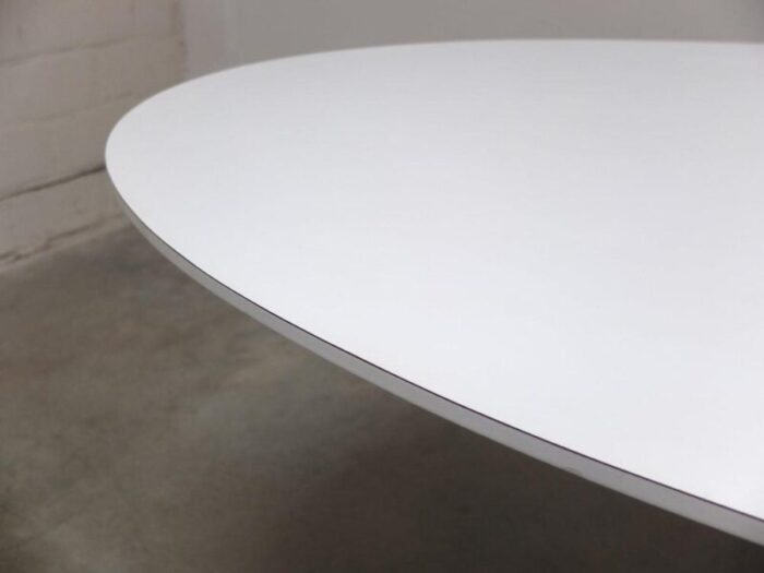 oval pedestal dining table by alfred hendrickx for belform 1960s 4023