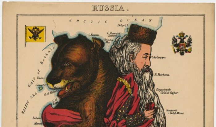 pictorial map of russia 2