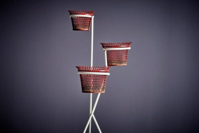 plant stand attributed to mathieu mategot france 1950s 6