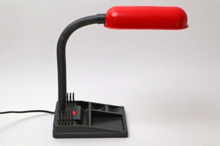 red desk lamp by brillant ag 8636