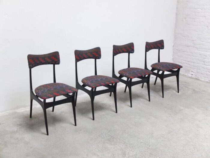 s3 dining chairs by alfred hendrickx for belform 1950s set of 4 0610