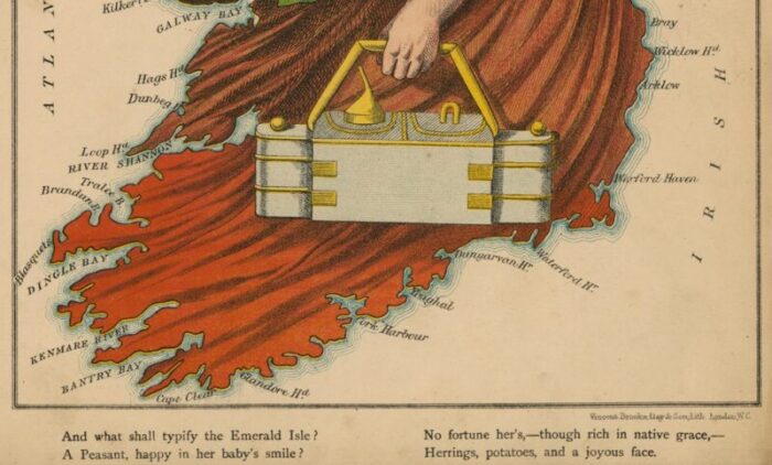 satirical map of ireland 3