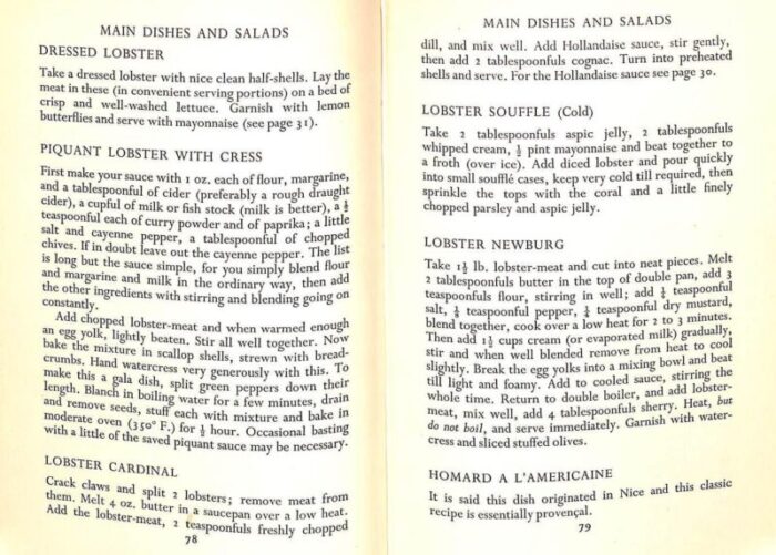 shell fish a book of recipes 1952 heaton nell 8942