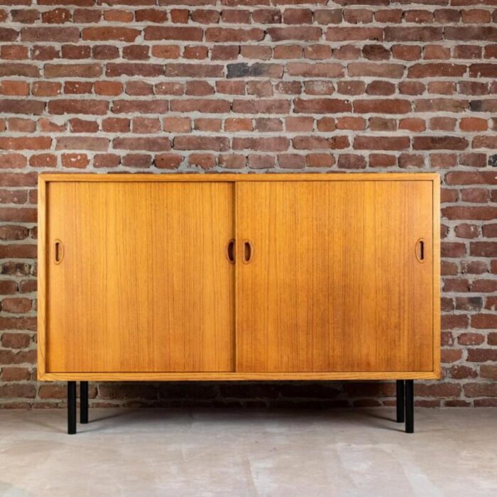 sideboard in teak denmark 1960s 2303