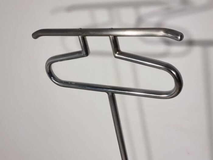 silver metal coat hanger 15