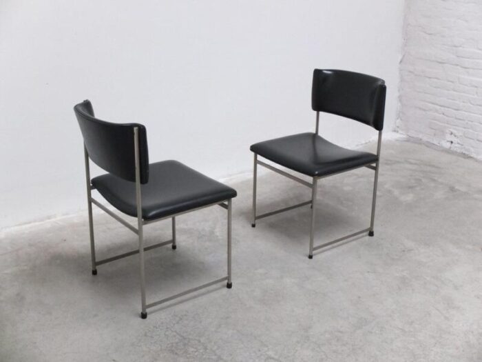 sm08 dining chairs by cees braakman for pastoe 1960s set of 6 2571