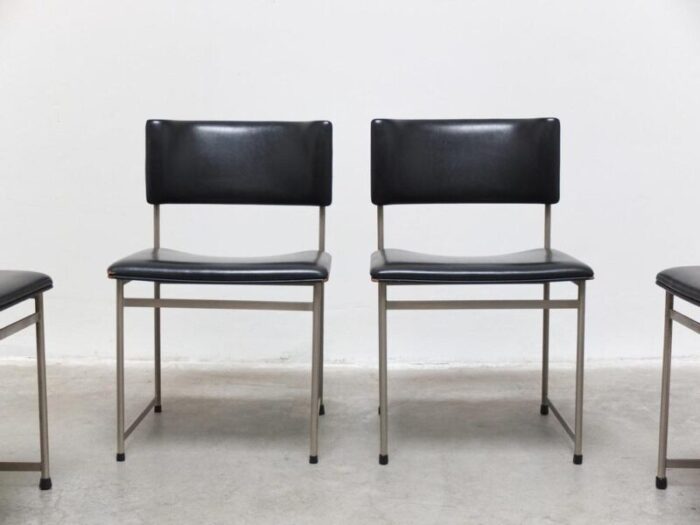 sm08 dining chairs by cees braakman for pastoe 1960s set of 6 4100