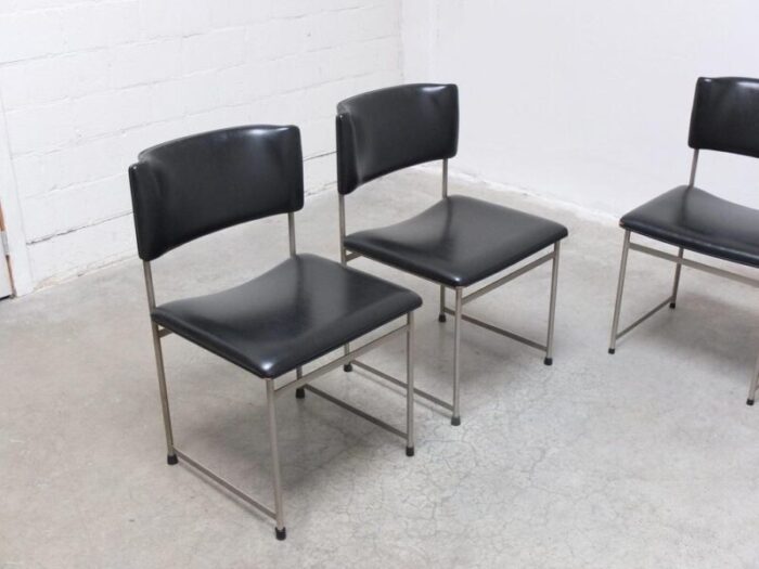 sm08 dining chairs by cees braakman for pastoe 1960s set of 6 5708