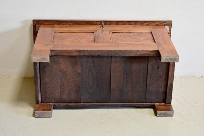 small 19th century ash chest 9