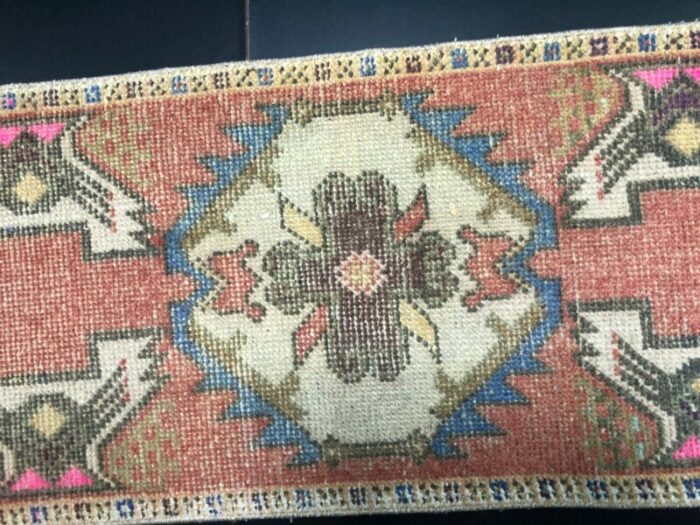 small turkish handmade wool rug 1960s 2 5