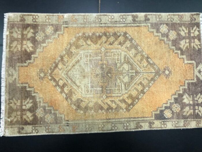 small turkish handmade wool rug 1960s 4 15